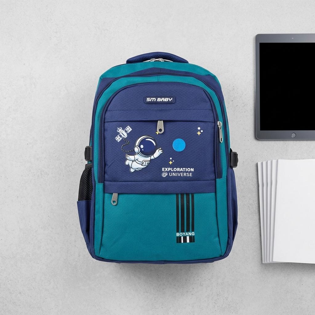 TKSB Tas Ransel Sekolah Anak Astronot Nyaman dan Aman, Desain Keren