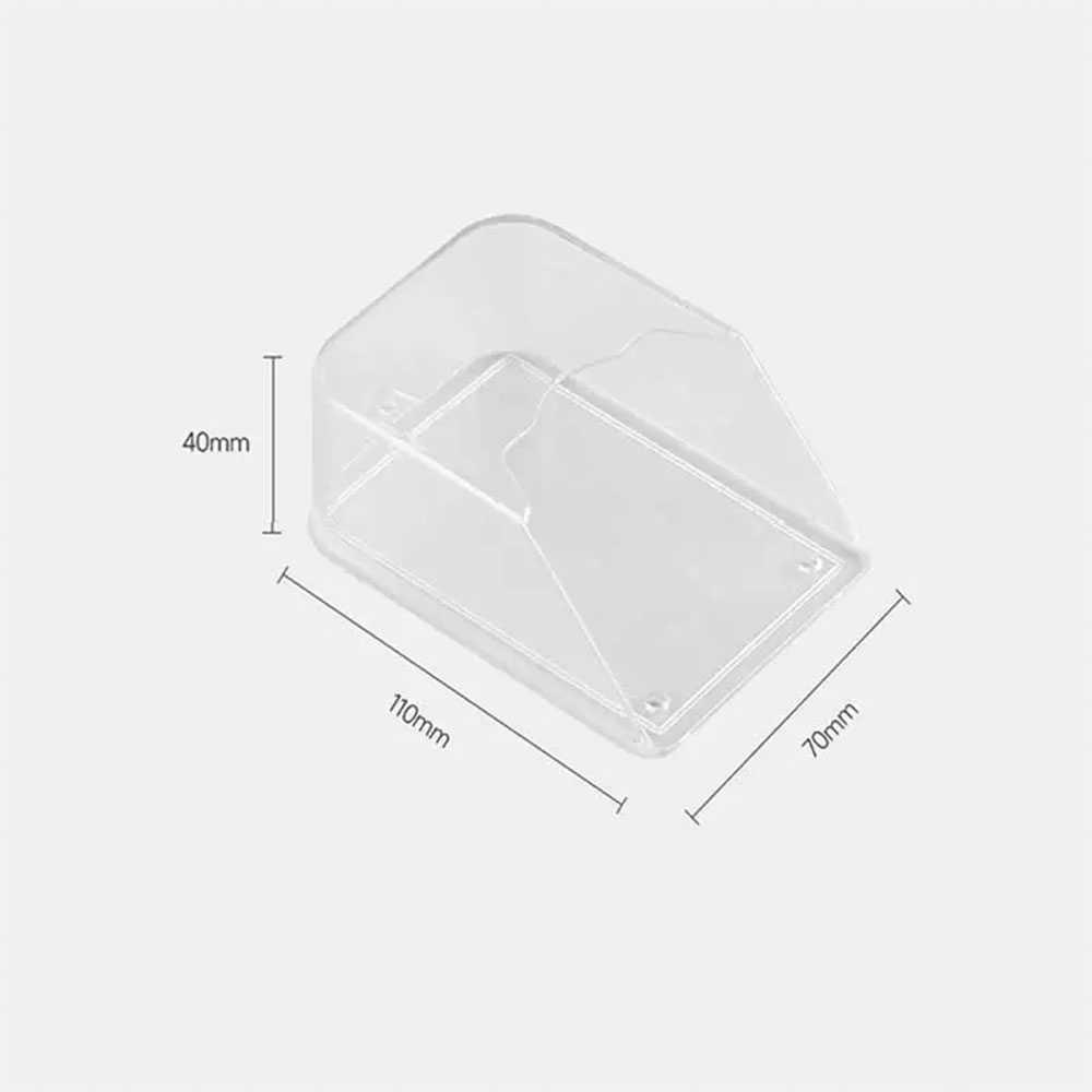 EMILEE Rain Cover Bel Pintu Wireless Perlindungan Waterproof, Instalasi Mudah