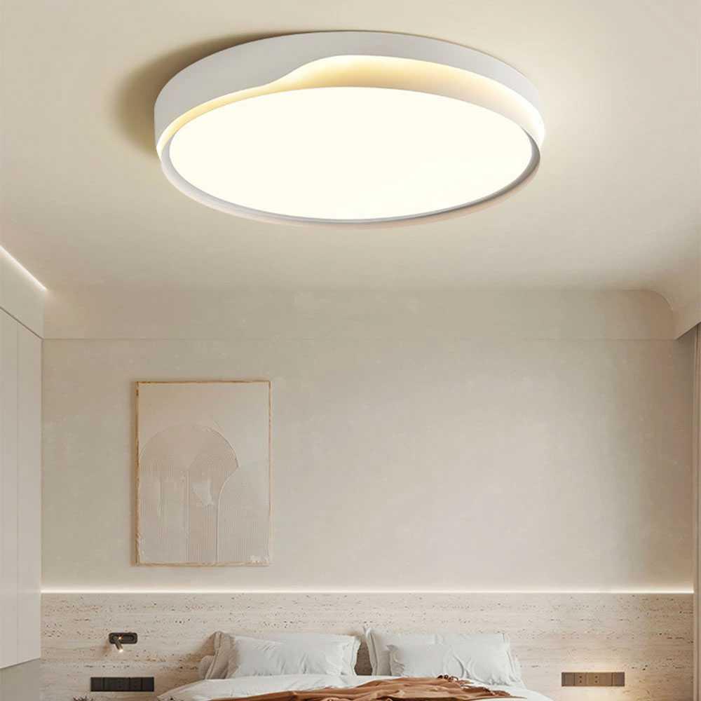 SHUANGZ Lampu Plafon LED Full Spectrum 36W 40cm Cahaya Natural untuk Ruang Modern