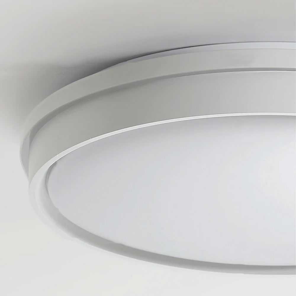 SHUANGZ Lampu Plafon LED Full Spectrum 27W Cahaya Natural, Perlindungan Mata, Desain Minimalis