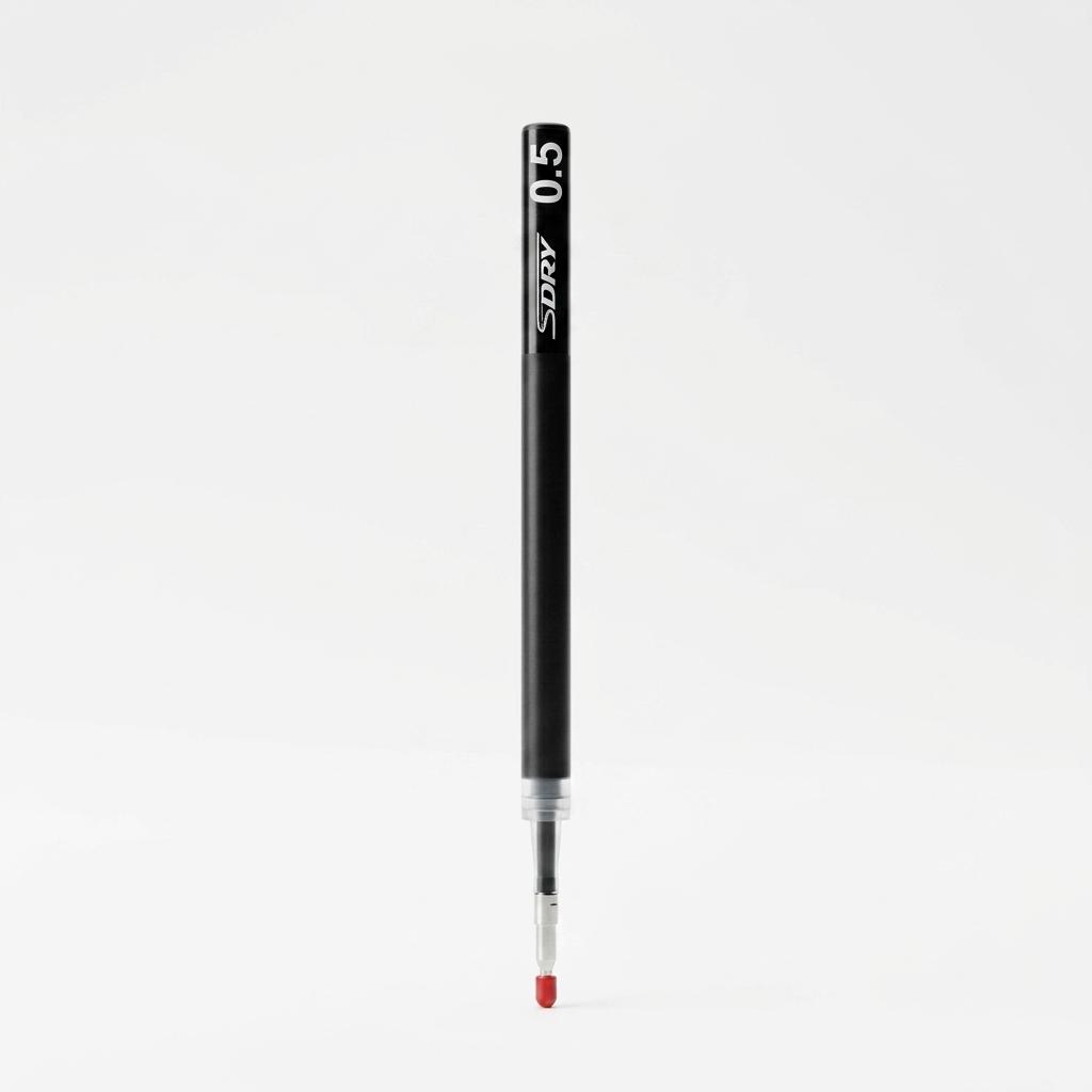 Kaco Refill Pena Pulpen Gel Tinta Hitam 0.5mm Hemat dan Praktis, Desain Khusus Kaco