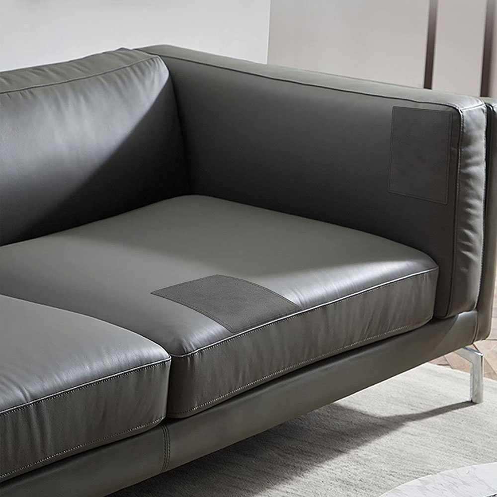 QJH Stiker Tambal Sofa Kulit Sintetis Solusi Praktis Memperbaiki Robekan, Tampilan Mewah, Waterproof