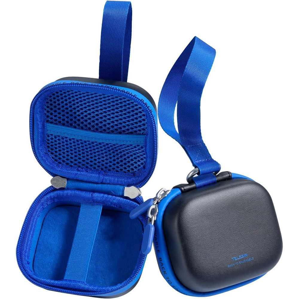 TELESIN Tas Kamera Aksi Mini DJI OSMO 360 Waterproof Shockproof EVA Perlindungan Maksimal, Mobilitas Tinggi