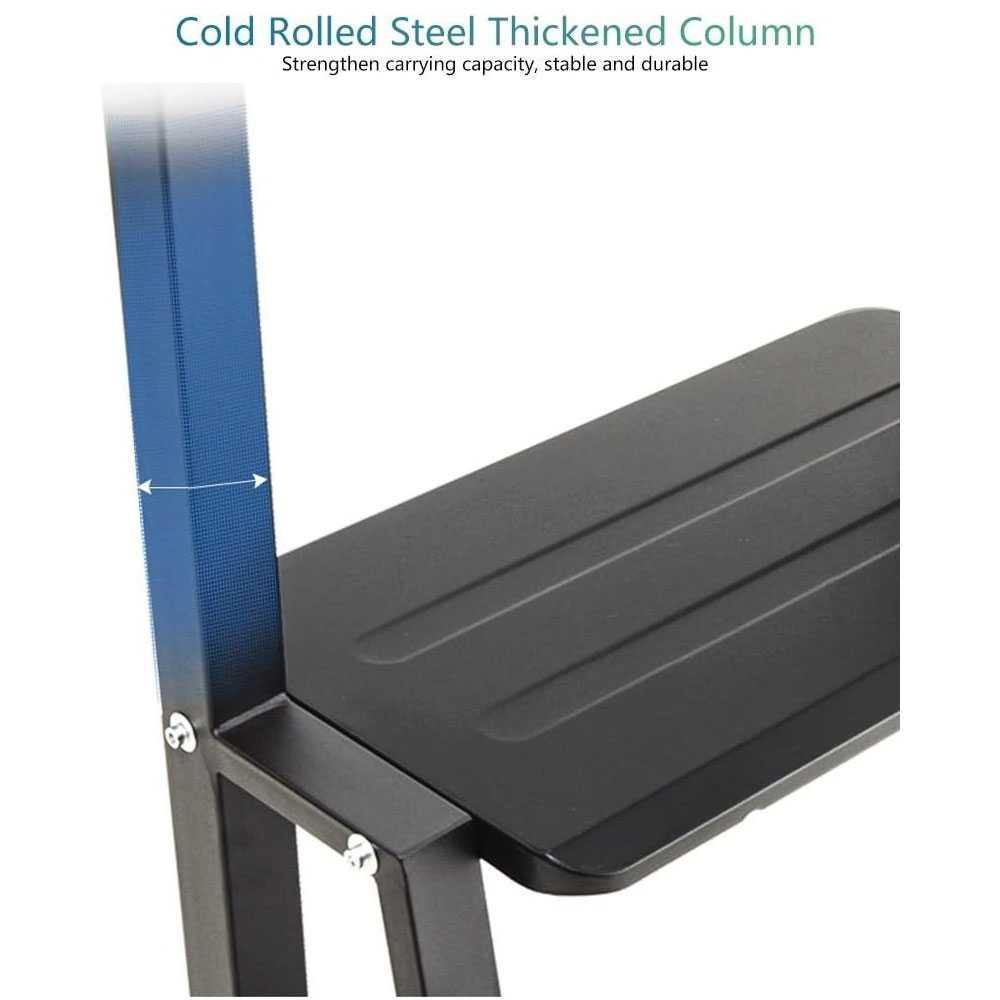 Taffware Bracket TV Floor Stand Wheel VESA 100x100 40-85 Inch Fleksibel Mobilitas & Posisi Optimal, Desain Kokoh