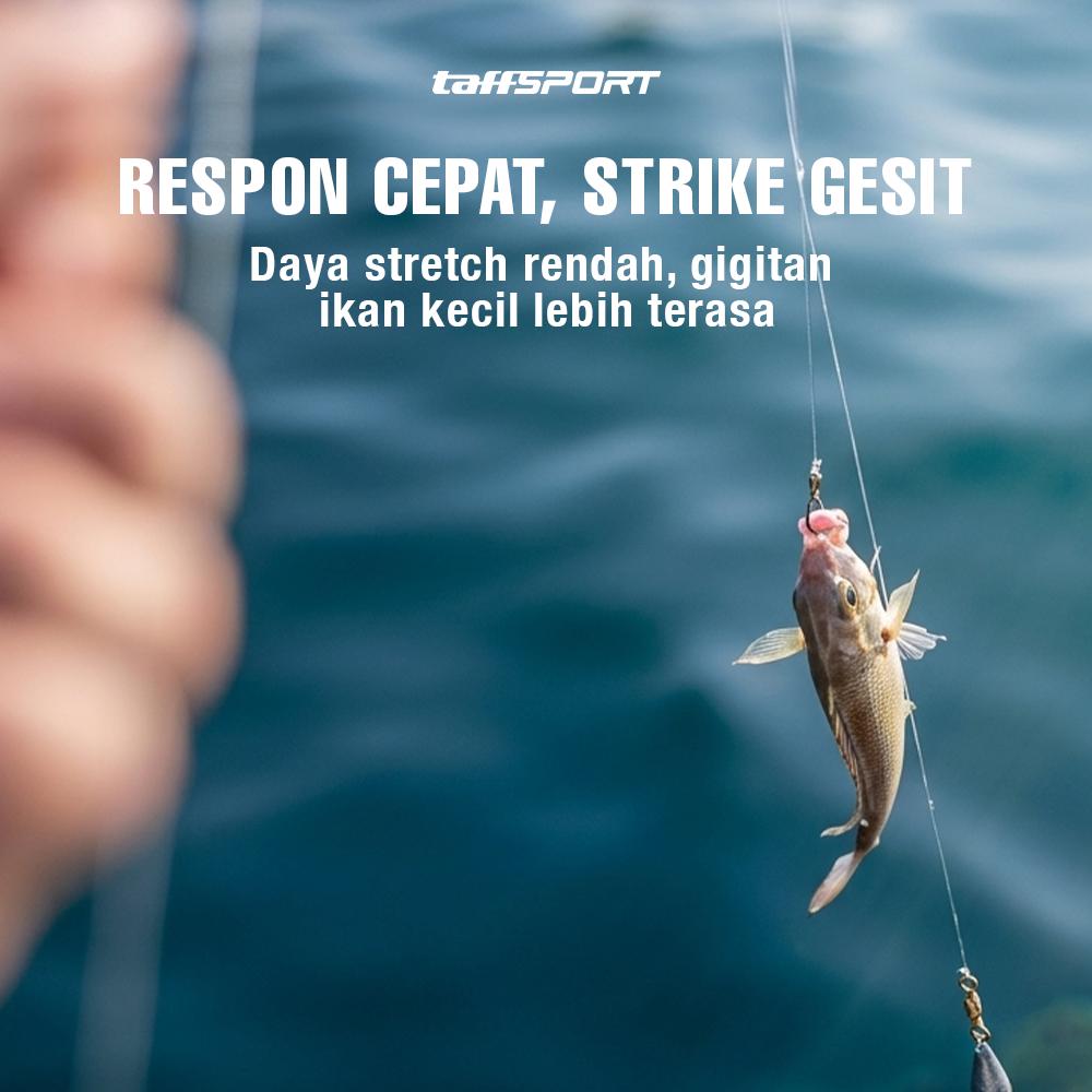 TaffSPORT MINGHAN Senar Pancing PE Braided Line Kuat dan Tahan Lama, Cocok untuk Segala Medan