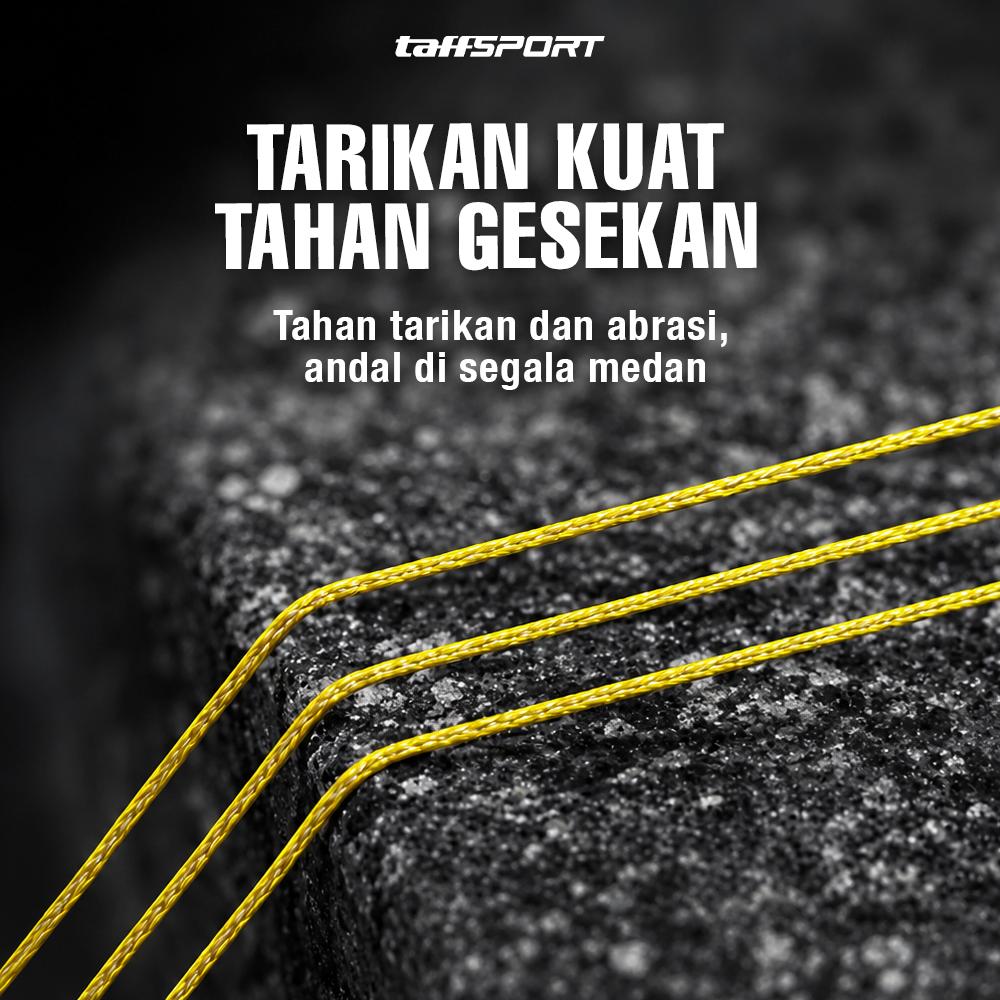 TaffSPORT MINGHAN Senar Pancing PE Braided Line Kuat dan Tahan Lama, Cocok untuk Segala Medan