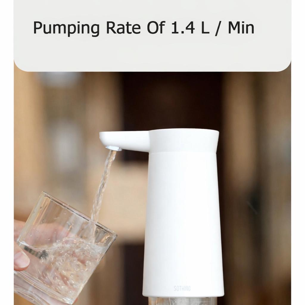 Sothing Dispenser Pompa Galon Air Automatic Pump Solusi Praktis Pengambilan Air, Tidak Perlu Mengangkat Galon