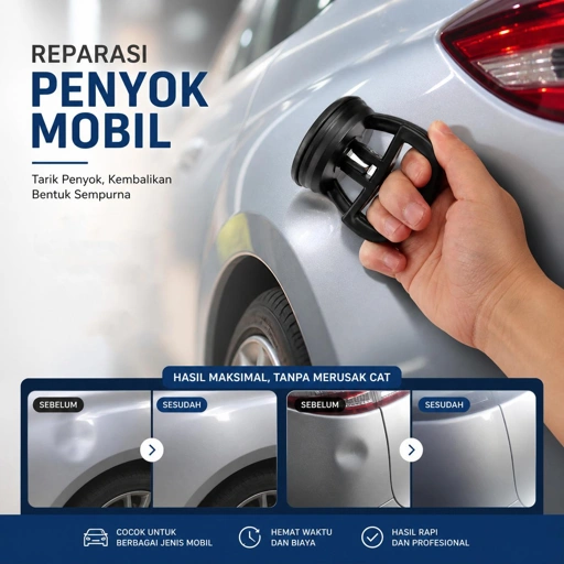 OTOHEROES Reparasi Penyok Mobil Hand Puller - Solusi Mudah dan Murah untuk Perbaikan Penyok Mobil, Ergonomis dan Efektif - Hemat Waktu