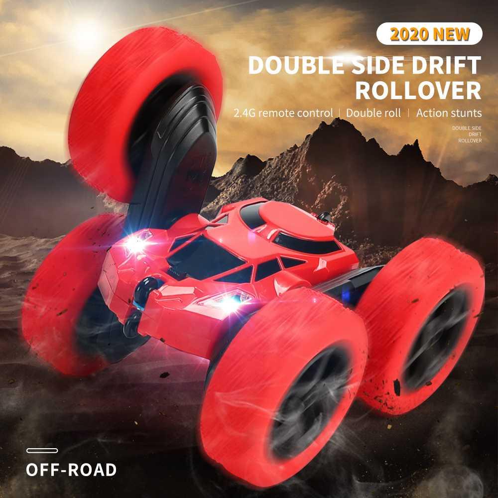 JJRC Remote Control RC Stunt Buggy Car Mobil RC Super Cepat untuk Hadiah Anak Laki-laki Pecinta Mobil, Fitur Flip 360°