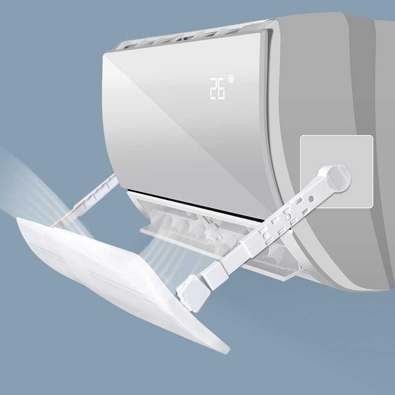 SAFEBET Cover Angin AC Adjustable Windshield Deflector Menjaga Kesehatan Anda dengan Lebih Nyaman, Penyebaran Udara yang Merata GB001