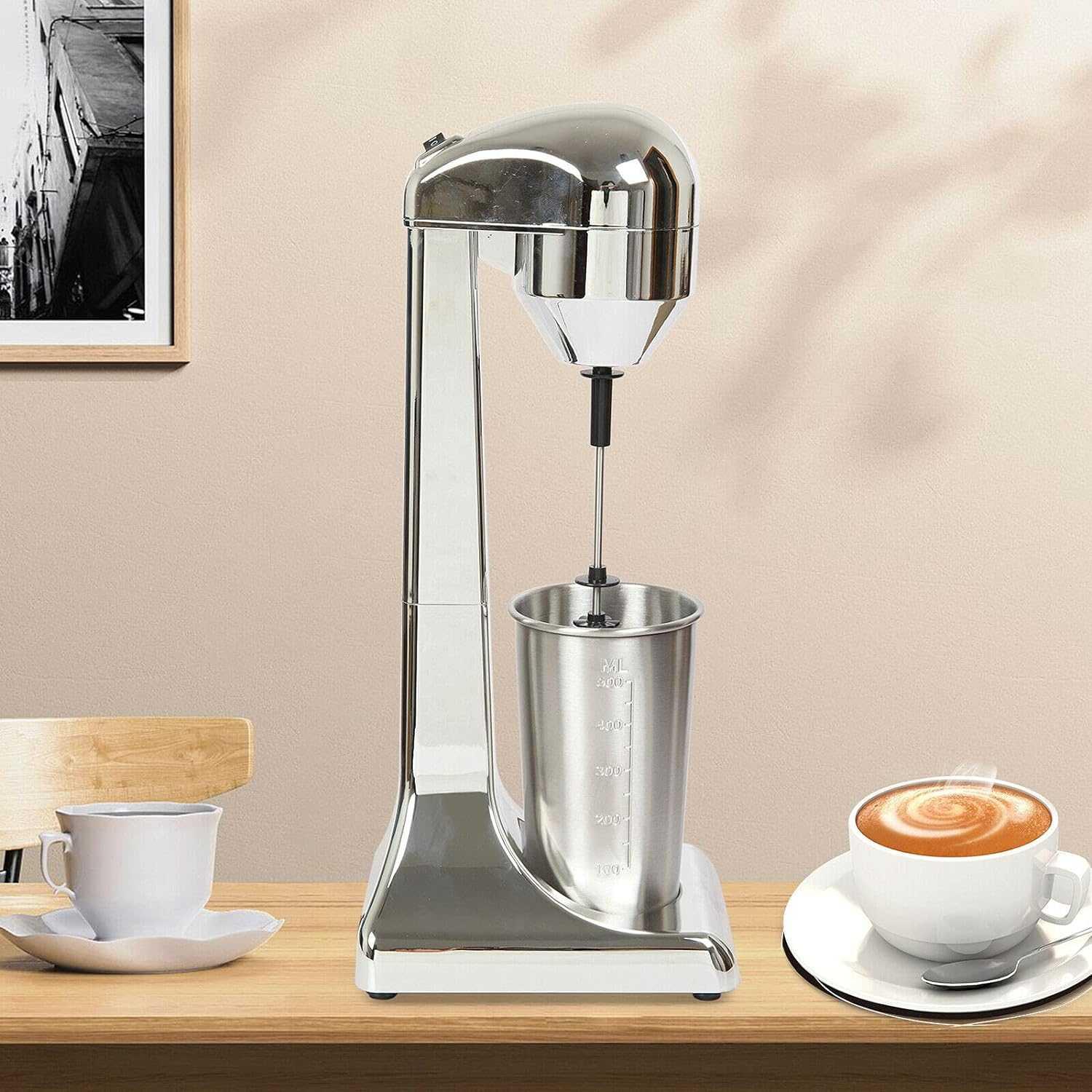 Trieste Mixer Elektrik Alat Pengaduk Minuman Otomatis Mudah, Cepat, Nikmat!