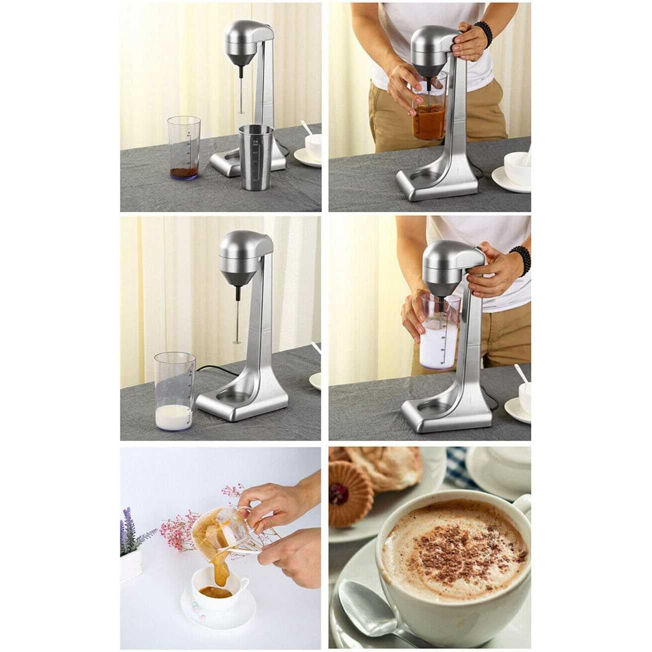 Trieste Mixer Elektrik Alat Pengaduk Minuman Otomatis Mudah, Cepat, Nikmat!