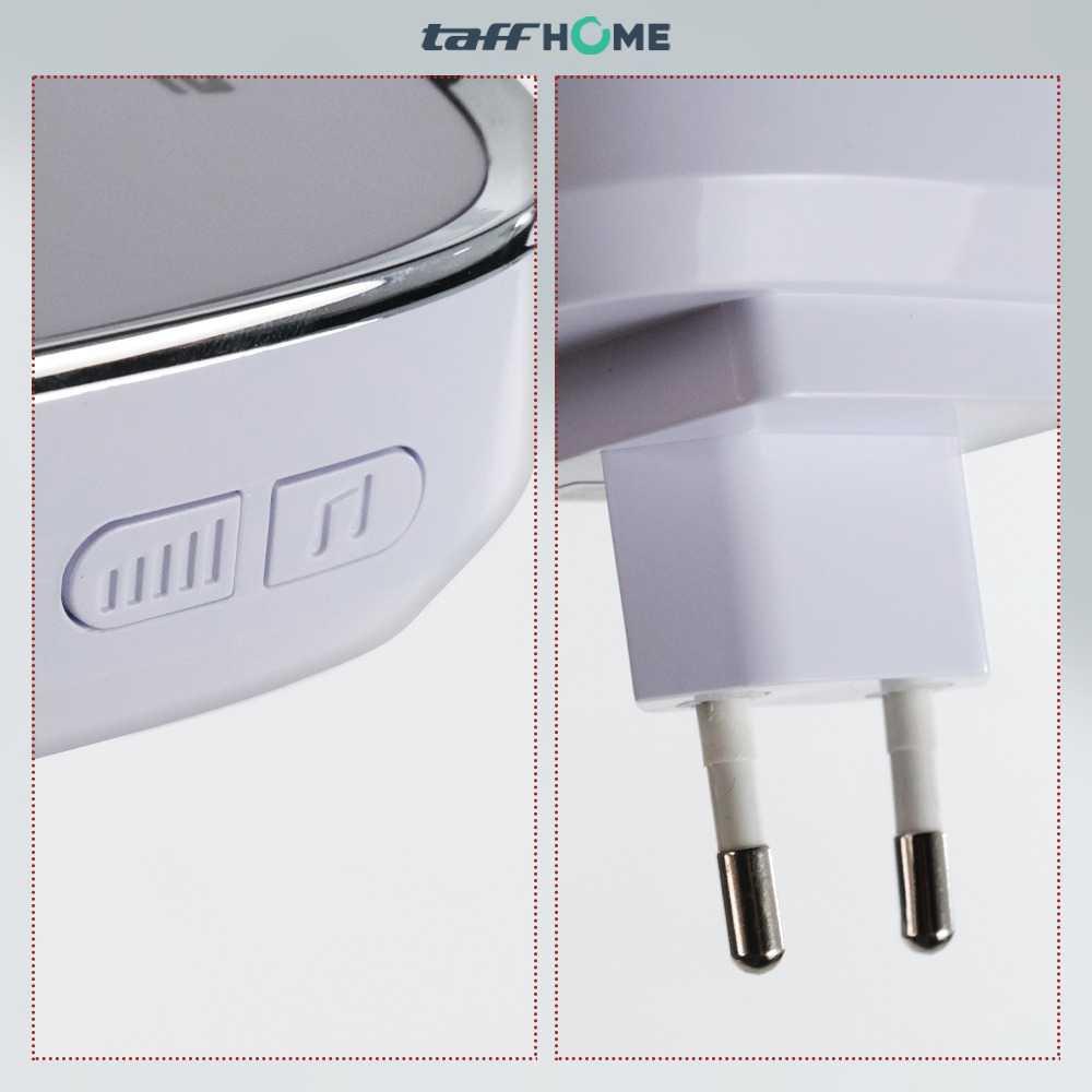 TaffHOME Bel Pintu Wireless Doorbells 59 Nada Praktis & Stylish, Instalasi Mudah