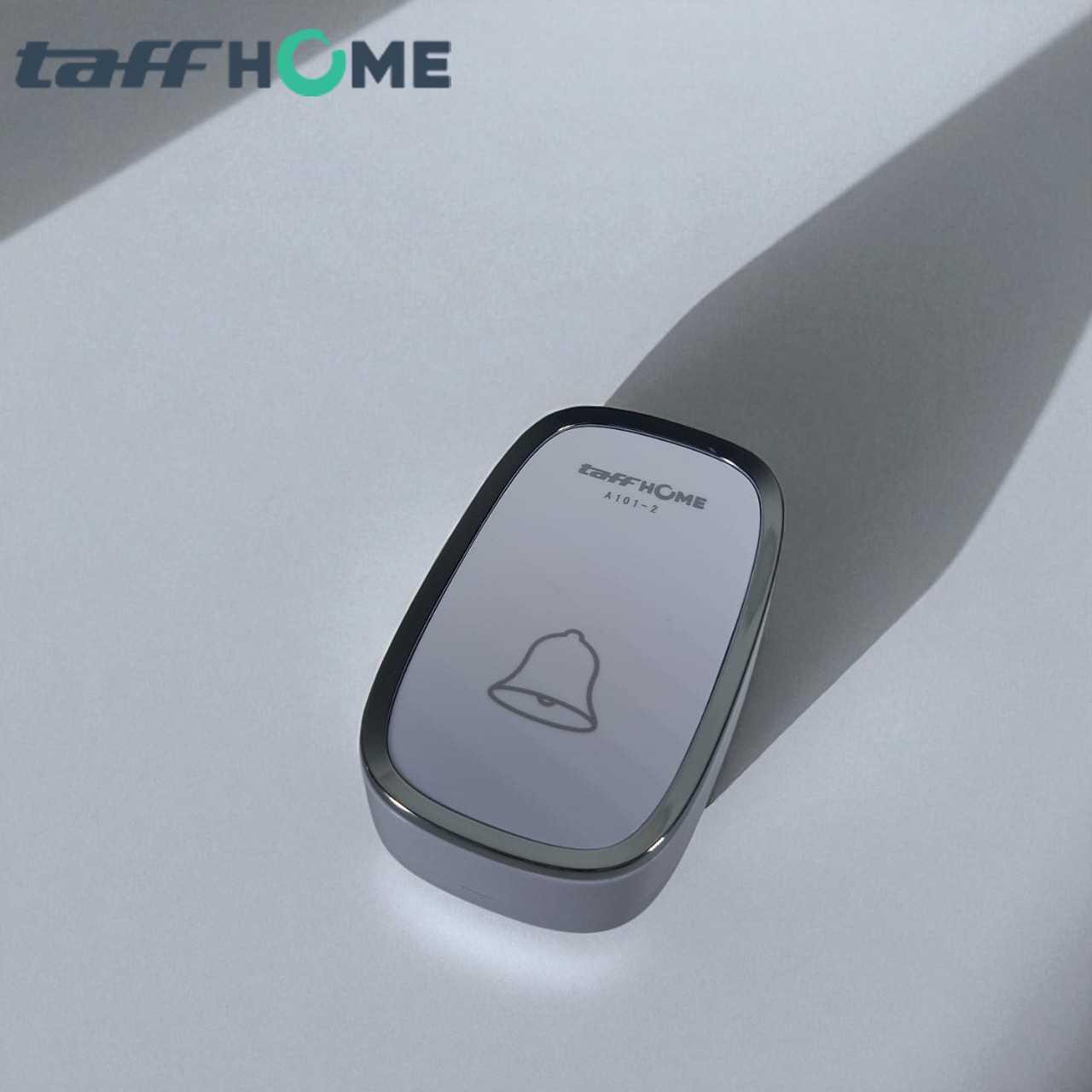 TaffHOME Bel Pintu Wireless Doorbells 59 Nada Praktis & Stylish, Instalasi Mudah