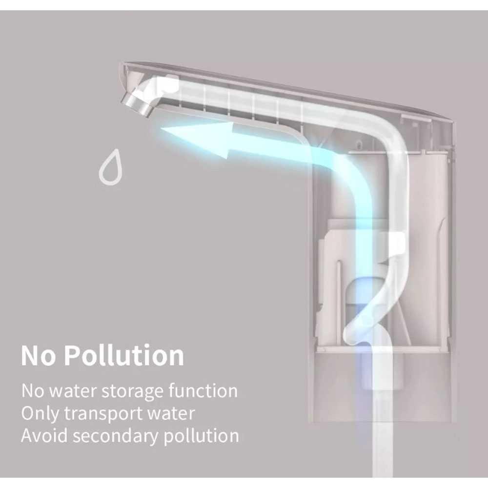 3LIFE Pompa Air Galon Pump Rechargeable USB Touch Switch Pompa Air Galon Elektrik Modern, Praktis, dan Higienis