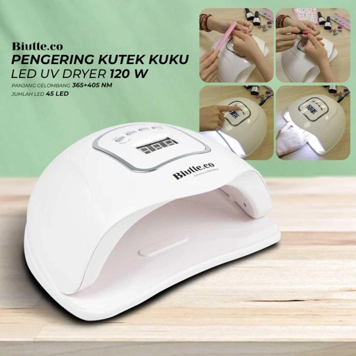 Biutte.co Pengering Kutek UV Lamp Nail Dryer - Pengering Kutek Cepat dan Efisien, Kuku Cantik dalam Hitungan Detik
