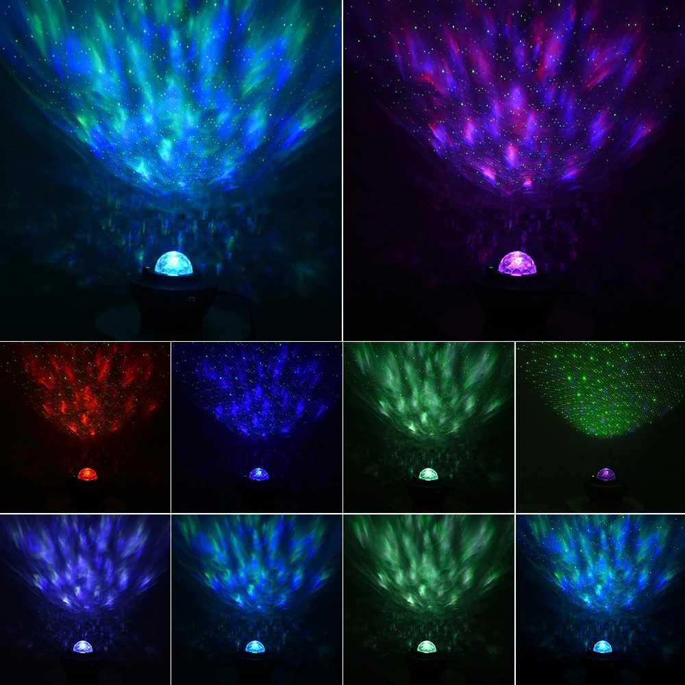 TaffLED Lampu Tidur Proyektor RGBW Active Speaker Bluetooth Suasana Estetik dan Relaksasi, Desain Modern