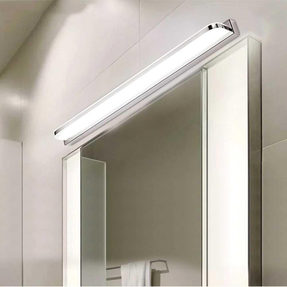 TaffLED JUSHENG Lampu Cermin LED SMD 2835 Cool White Pencahayaan Cermin Elegan, Detail Wajah Lebih Jelas