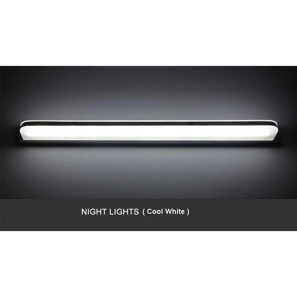 TaffLED JUSHENG Lampu Cermin LED SMD 2835 Cool White Pencahayaan Cermin Elegan, Detail Wajah Lebih Jelas