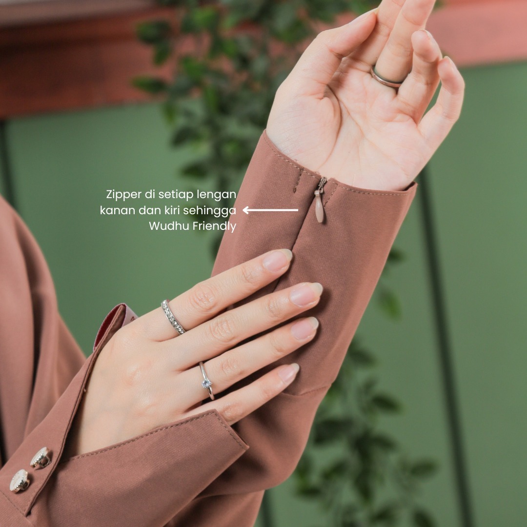 IMAZAN Abaya Khimar Bandana Gamis Wanita Safwa Series
