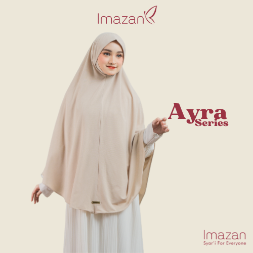 IMAZAN Hijab Dagu Malaysia Jumbo Jersey Ayra Series