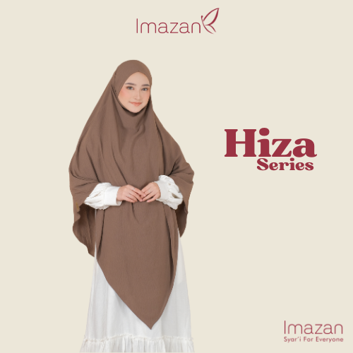 IMAZAN French Khimar Crinkle Airflow 4 in 1 Hiza Series