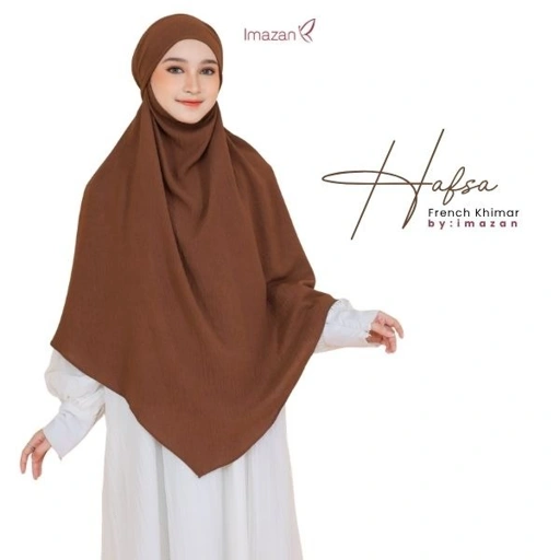 IMAZAN French Khimar Crinkle Airflow Premium Hafsa Series