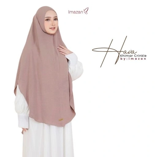 IMAZAN Khimar Crinkle Airflow Premium Non Pad Hava Series