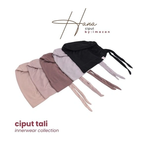 IMAZAN Ciput Tali Daleman Hijab Kaos Rayon Spandek Hana Series