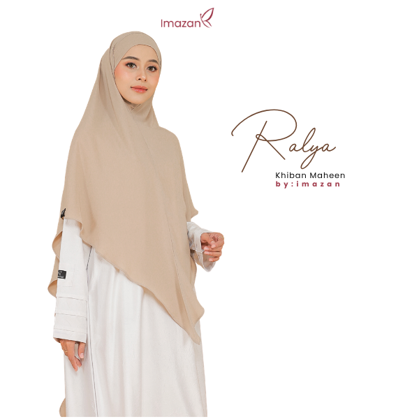 IMAZAN Khiban Maheen Anti UV Khimar Bandana Hijab Instan Syari Ralya Series