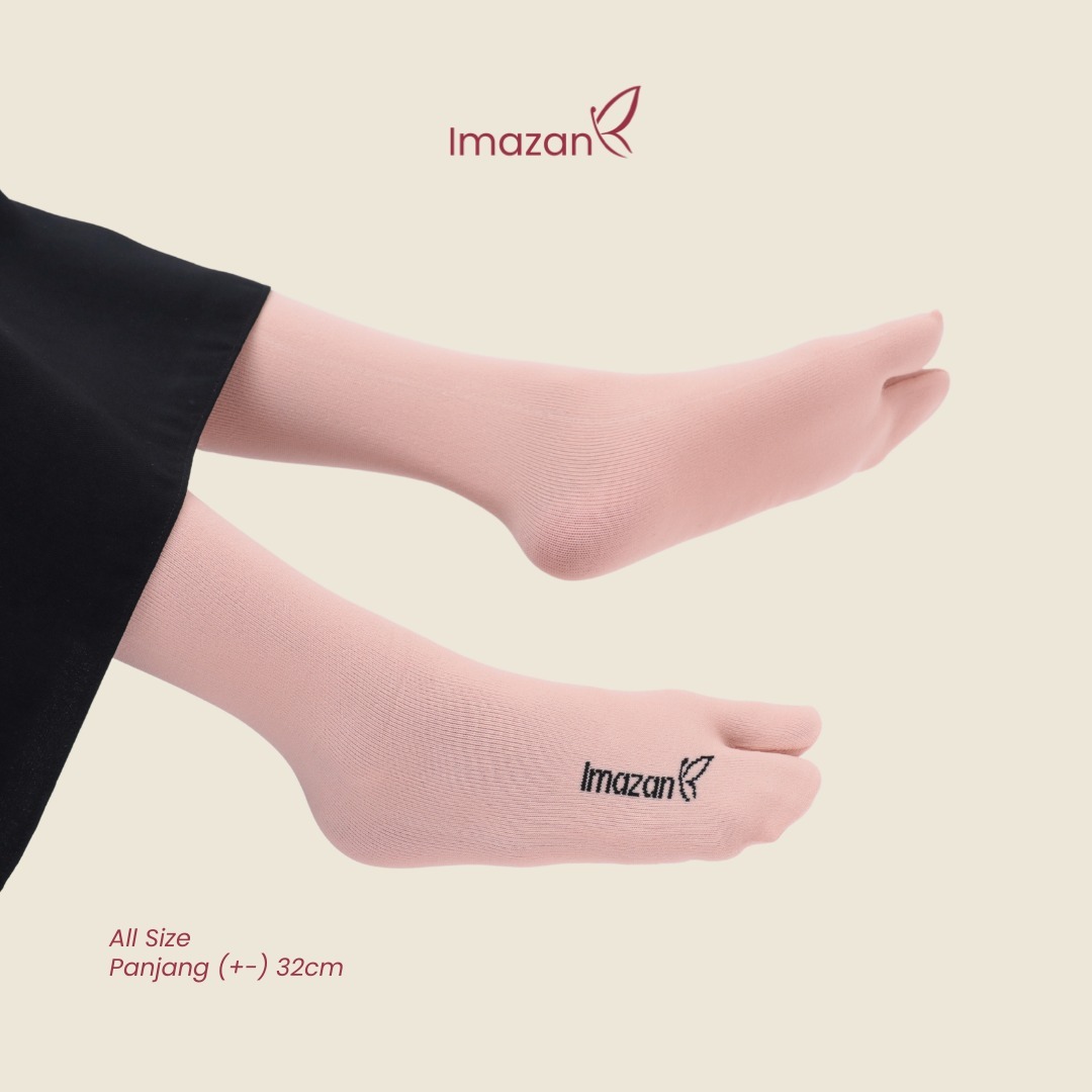 IMAZAN Kaos Kaki Wanita Muslimah Nilon Premium Hijra Series