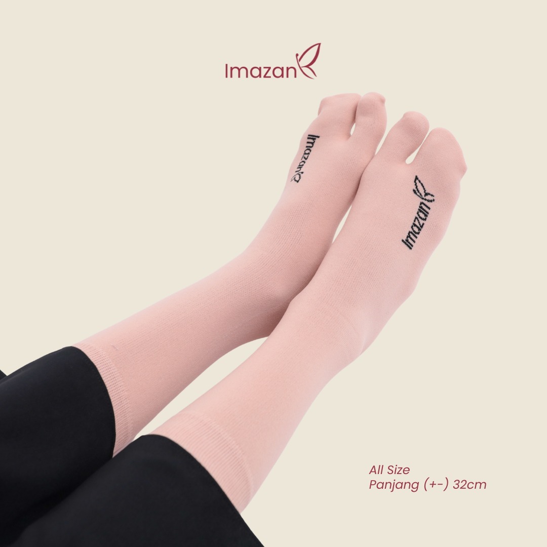 IMAZAN Kaos Kaki Wanita Muslimah Nilon Premium Hijra Series