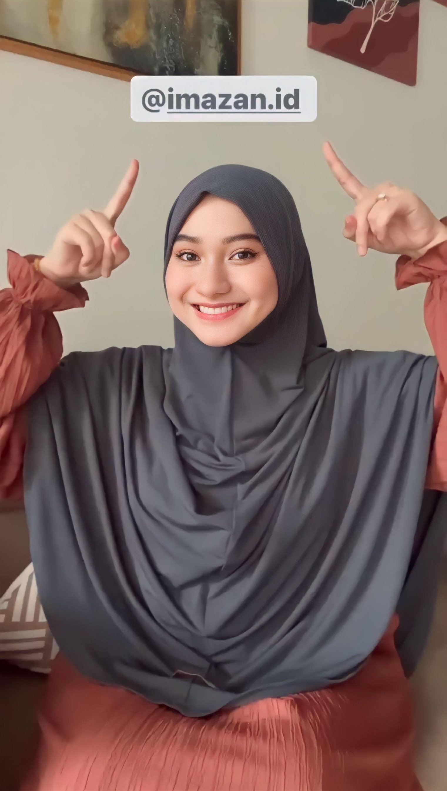 IMAZAN Hijab Dagu Malaysia Jumbo Jersey Ayra Series