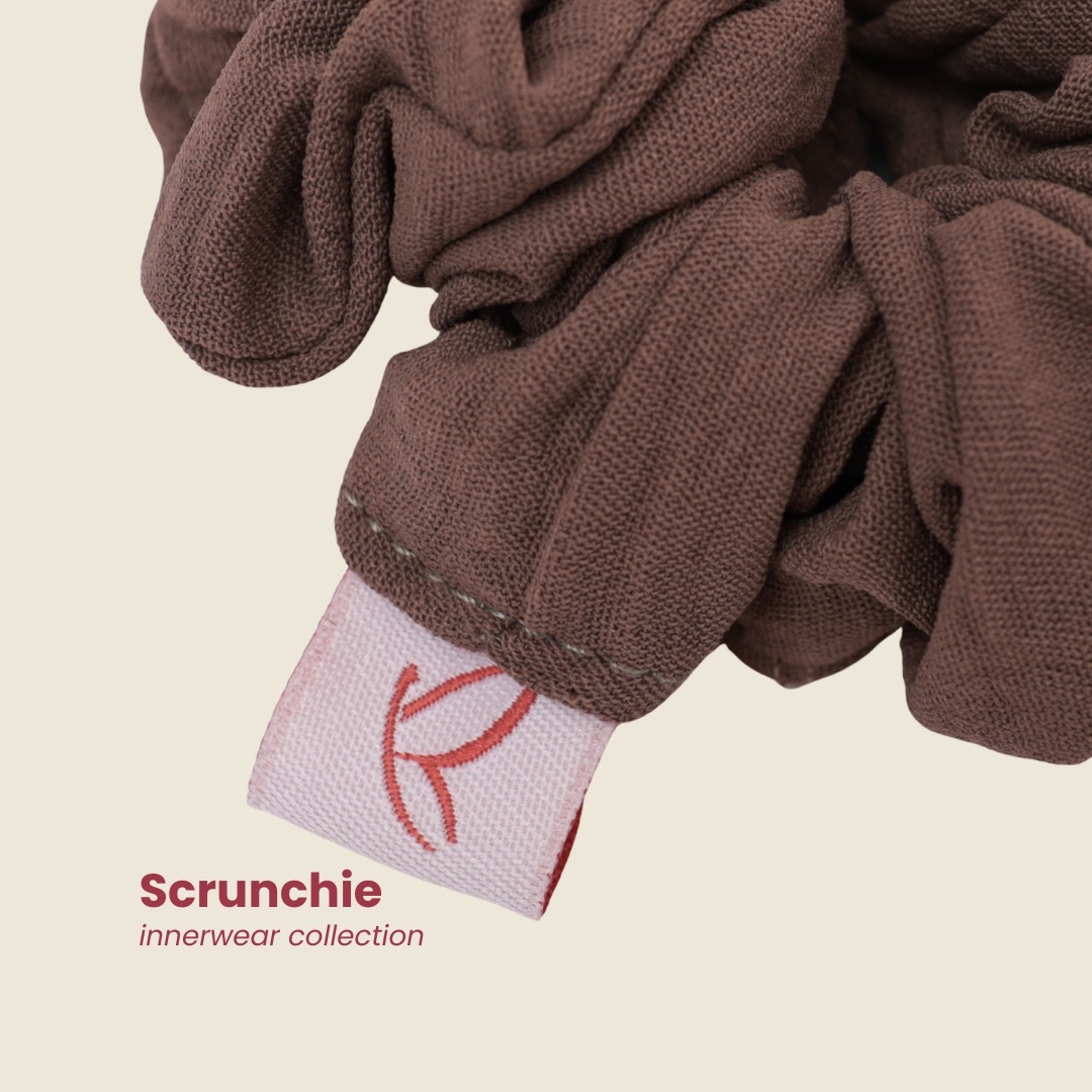 IMAZAN Scrunchie Anti Pusing Ikat Rambut Korea Aesthetic Haila Series