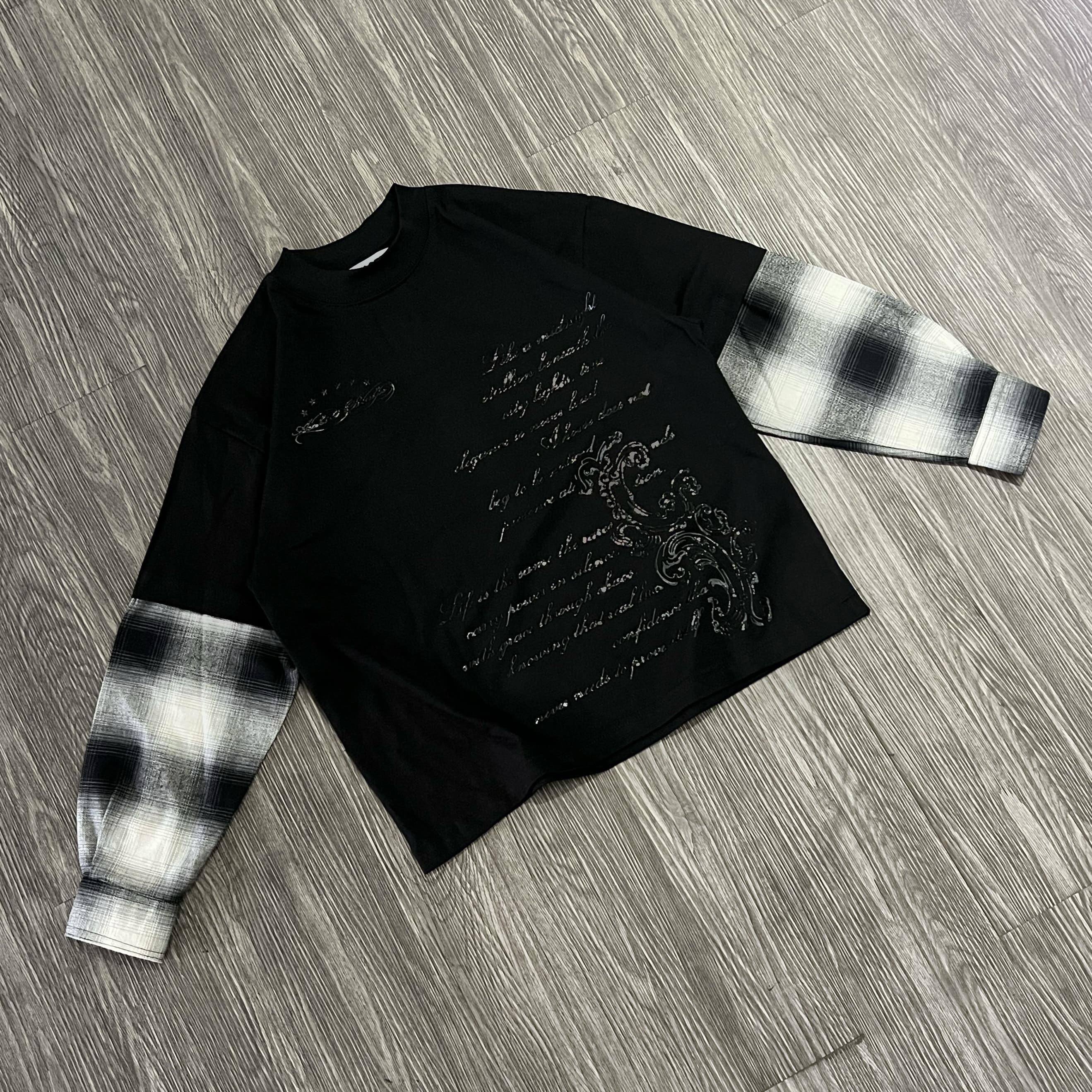 DOUBLE LAYER FLANNEL T-SHIRT NETASEEC - ARCHIVE REALM