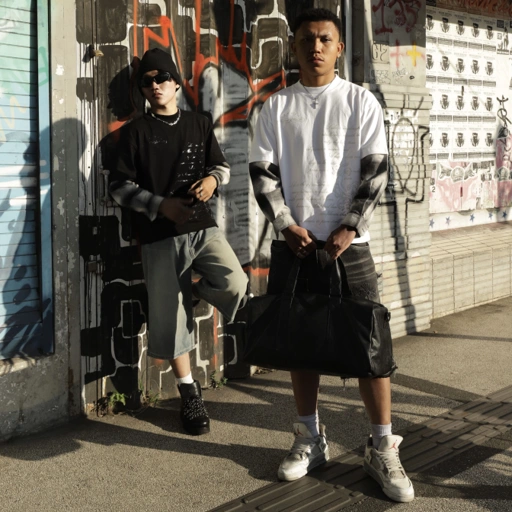 DOUBLE LAYER FLANNEL T-SHIRT NETASEEC - ARCHIVE REALM