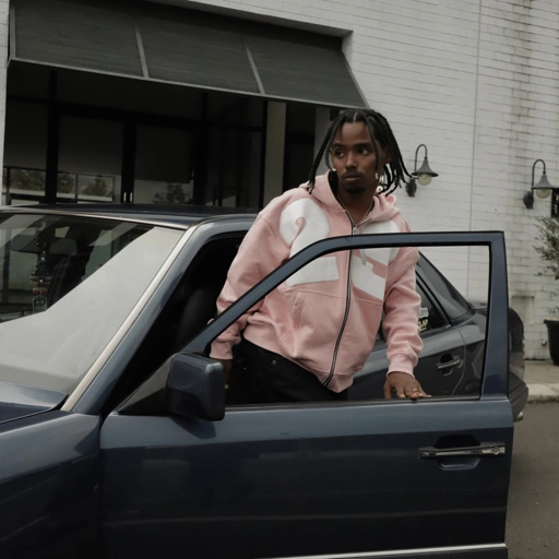 Image of BOXY HOODIE NETASEEC - 29CLUB SOFTPINK