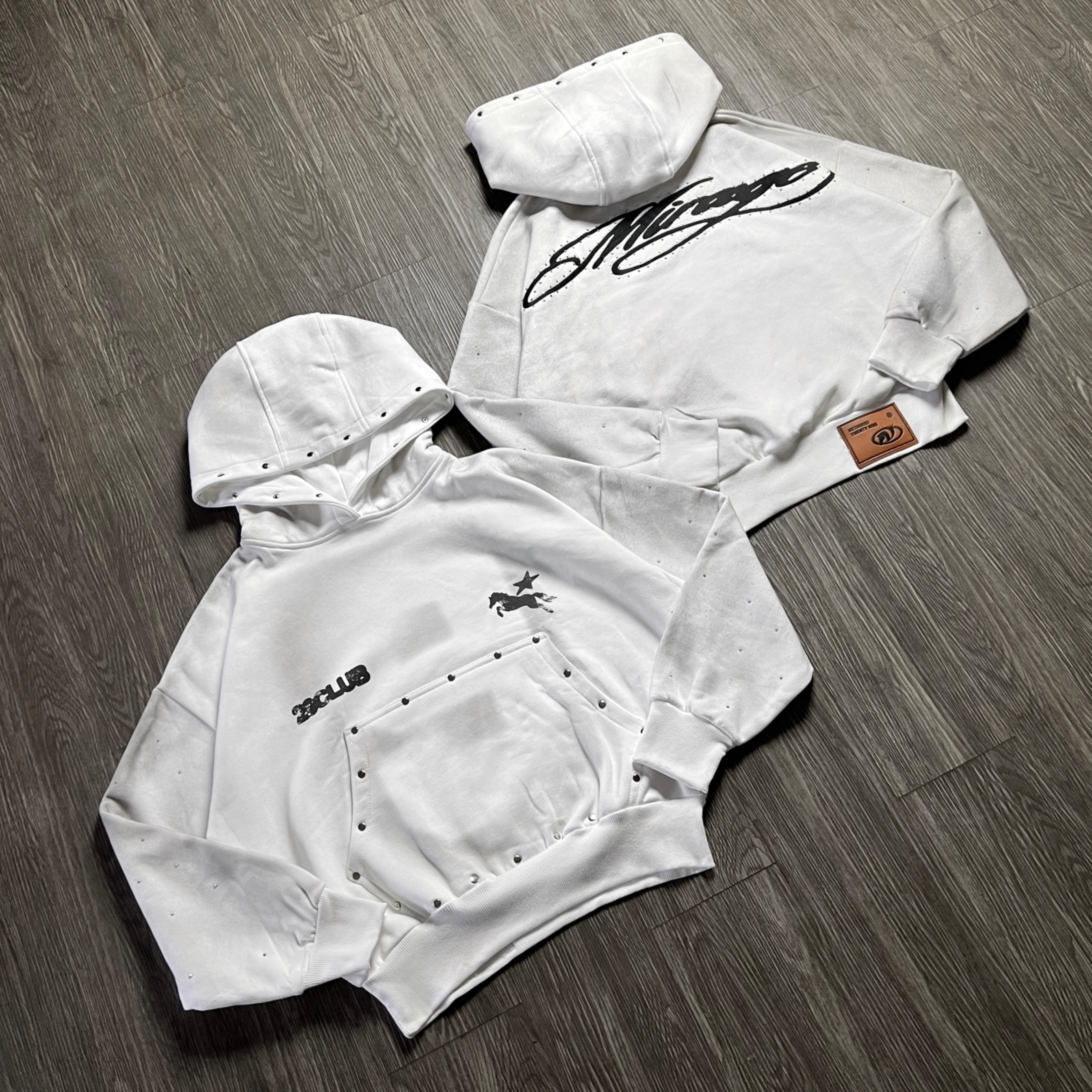 BOXY WASHED HOODIE NETASEEC - MIRAGE