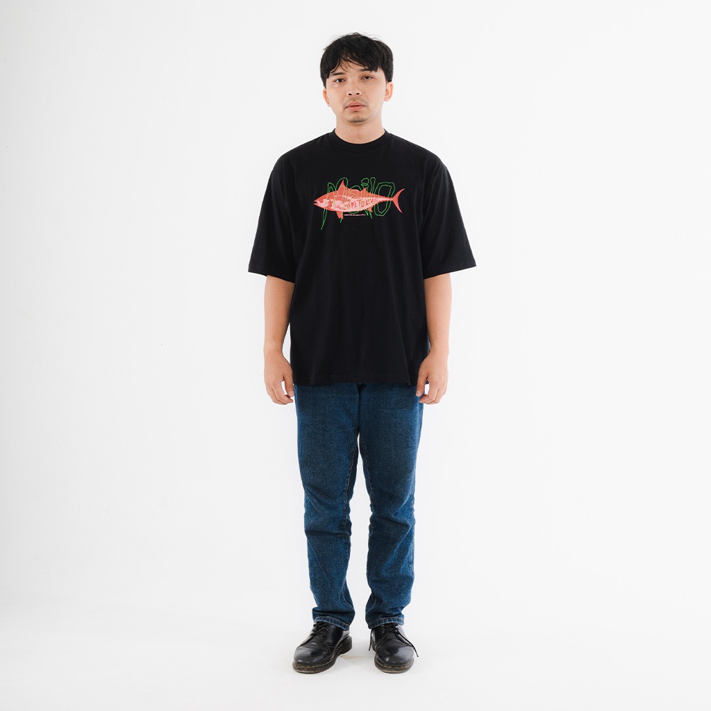 Mailo - Oversized Tshirt Fontains Black