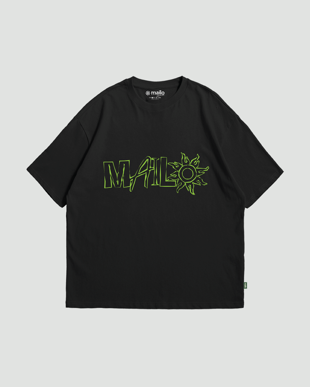 Mailo - Oversized Tshirt Baja Black