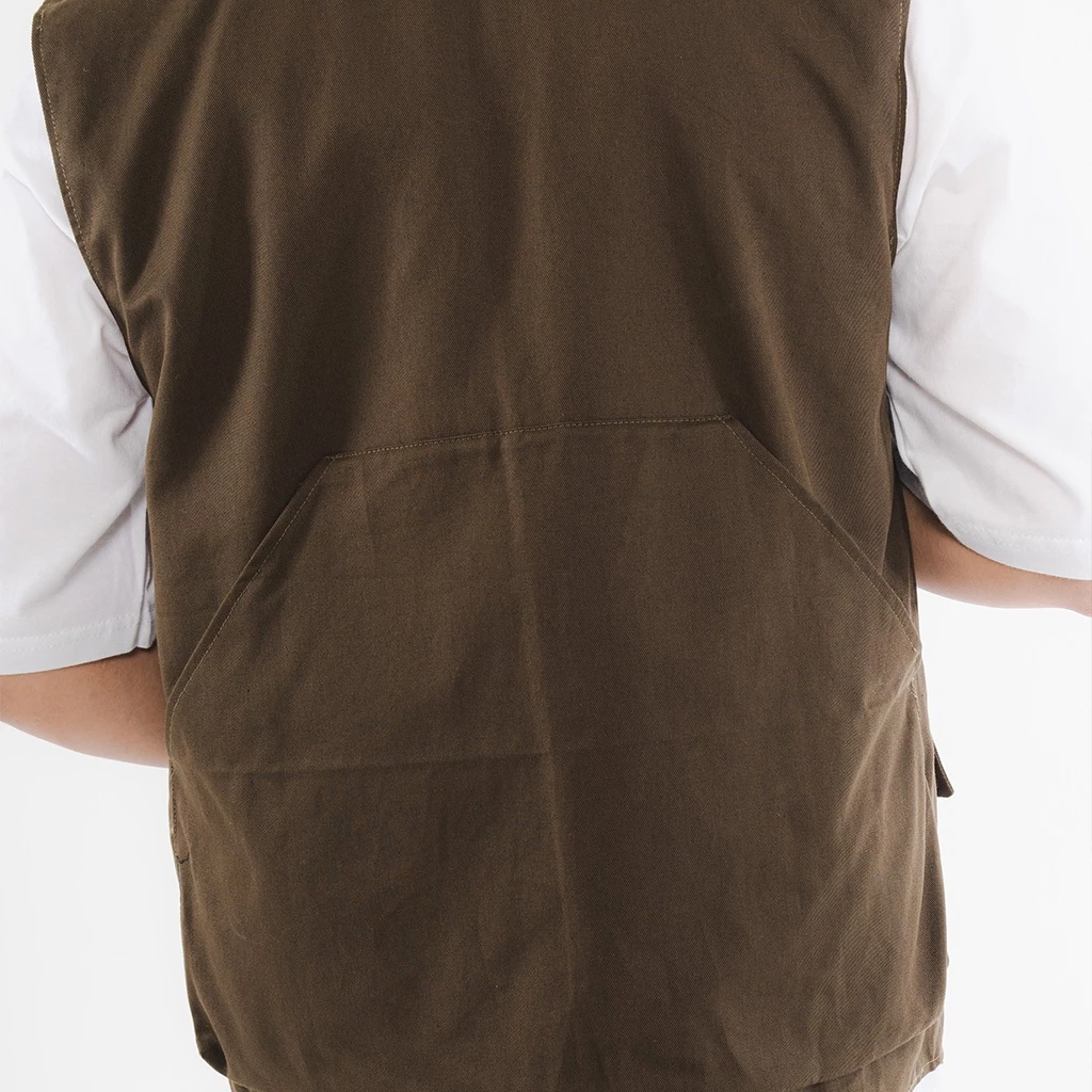 MAILO [Cayman / Olive dan Black] Vest Rompi Utility Tactical Casual Streetwear Cotton American Twill Pria / Unisex