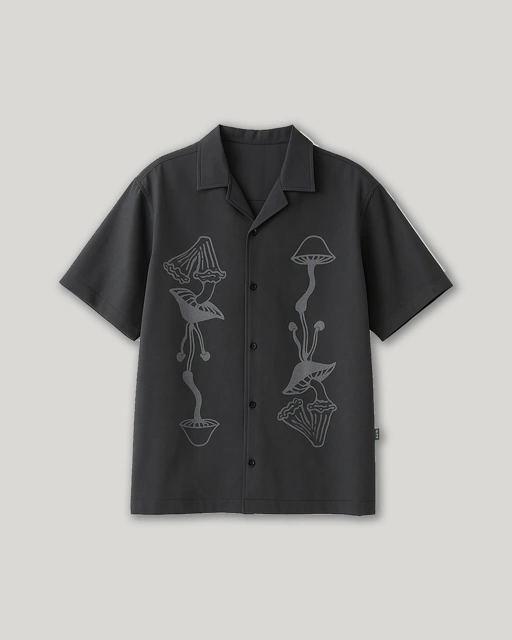 Image of Mailo - Kemeja Oversized Linen Shirt Rum