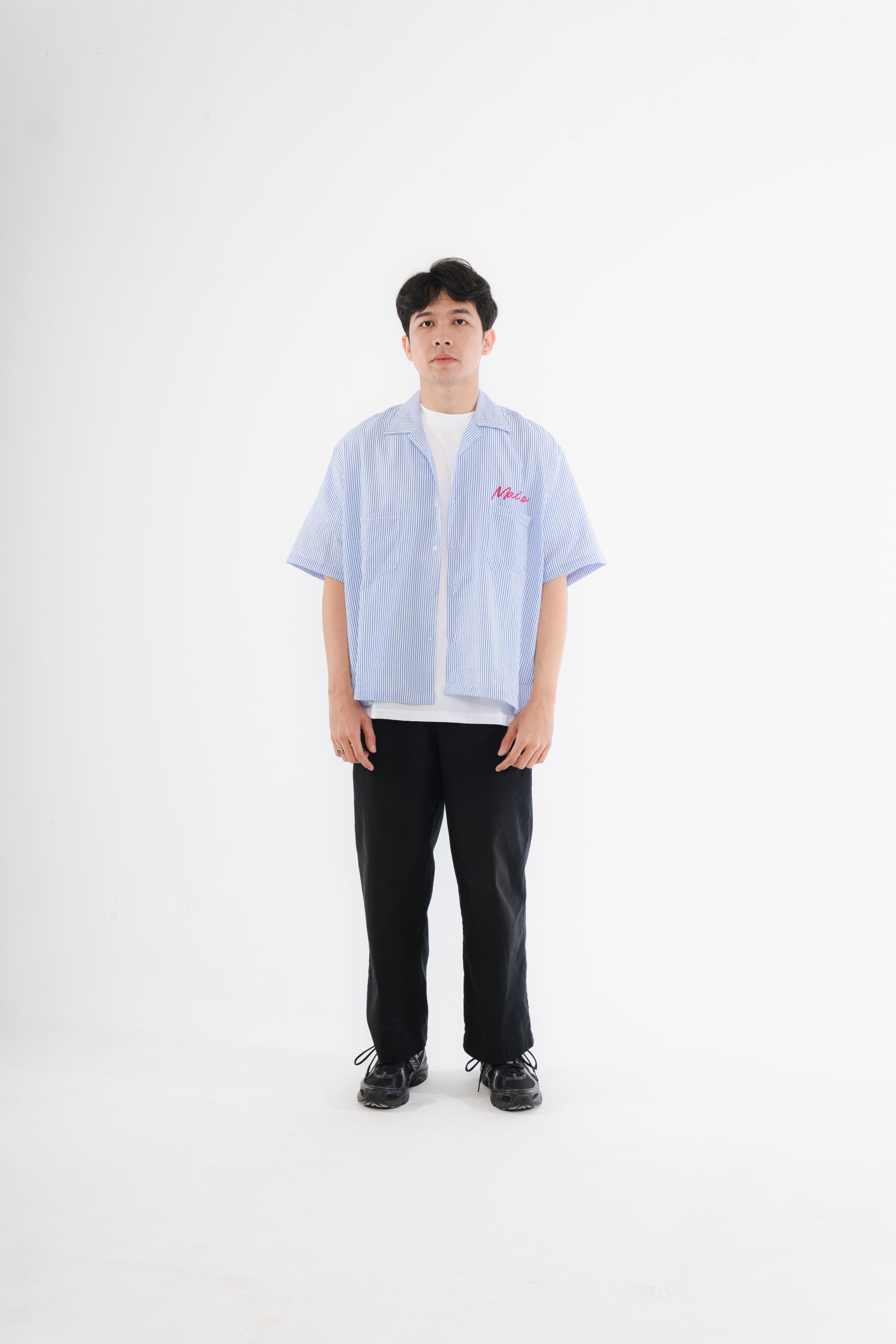 Mailo - Oversized Stipped SeerSucker Line Modular