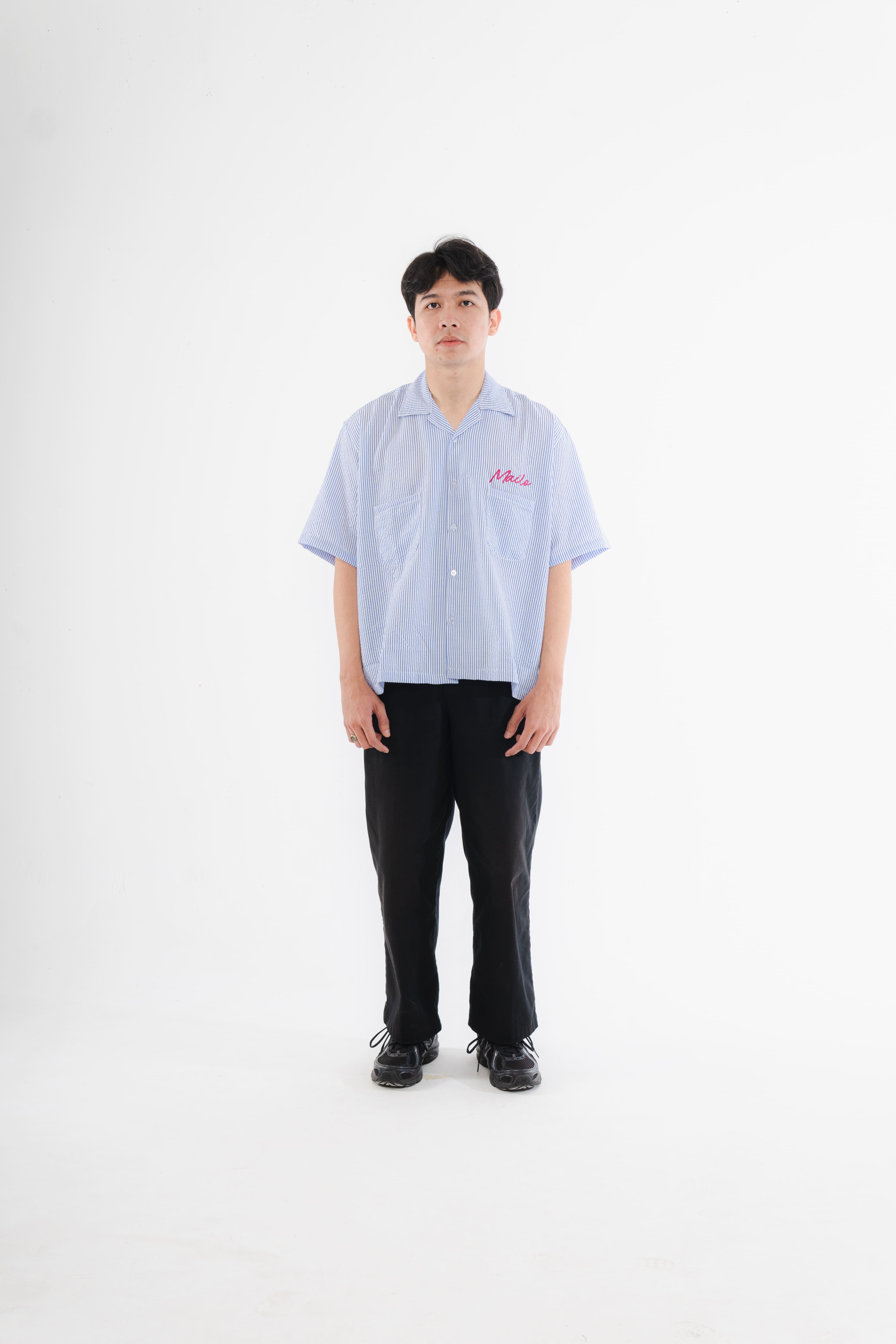 Mailo - Oversized Stipped SeerSucker Line Modular