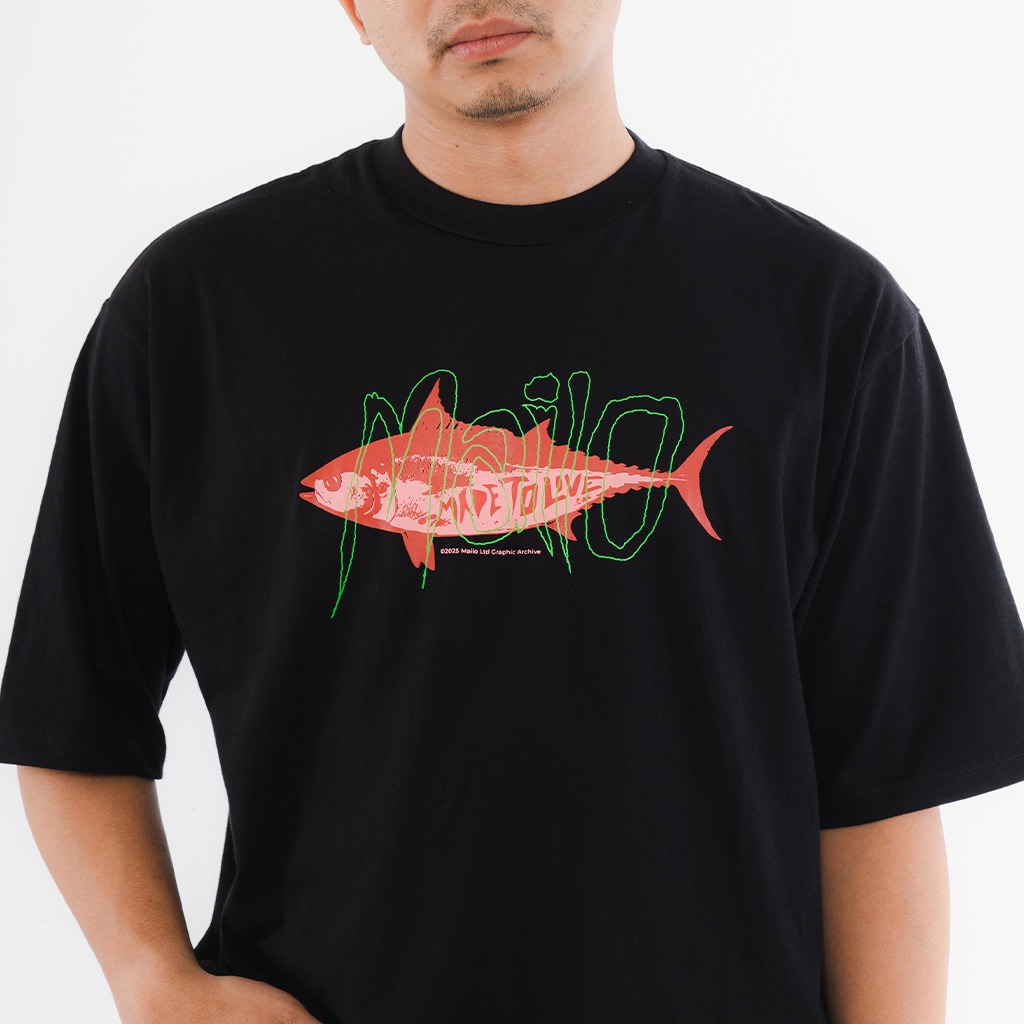 Mailo - Oversized Tshirt Fontains Black