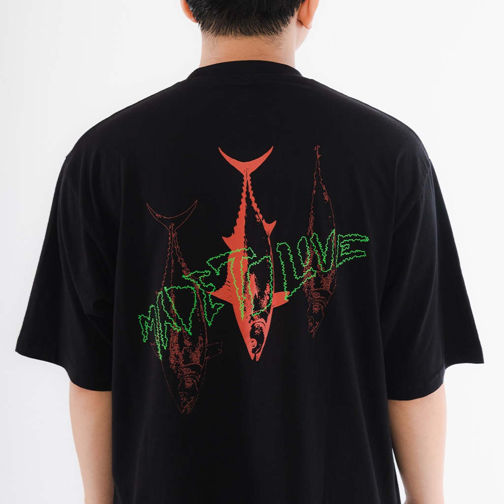 Mailo - Oversized Tshirt Fontains Black