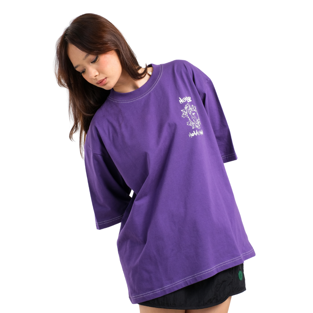 Mailo Pelican Tees - Purple