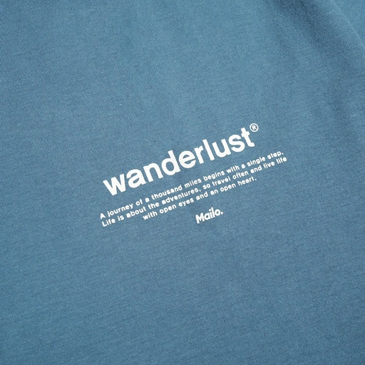 Image of Mailo Oversized T-Shirt Mineral Blue Odyssey