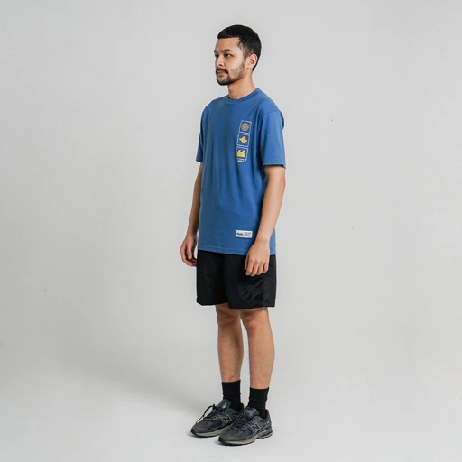 Image of Mailo Regular T-Shirt Blue Unbound