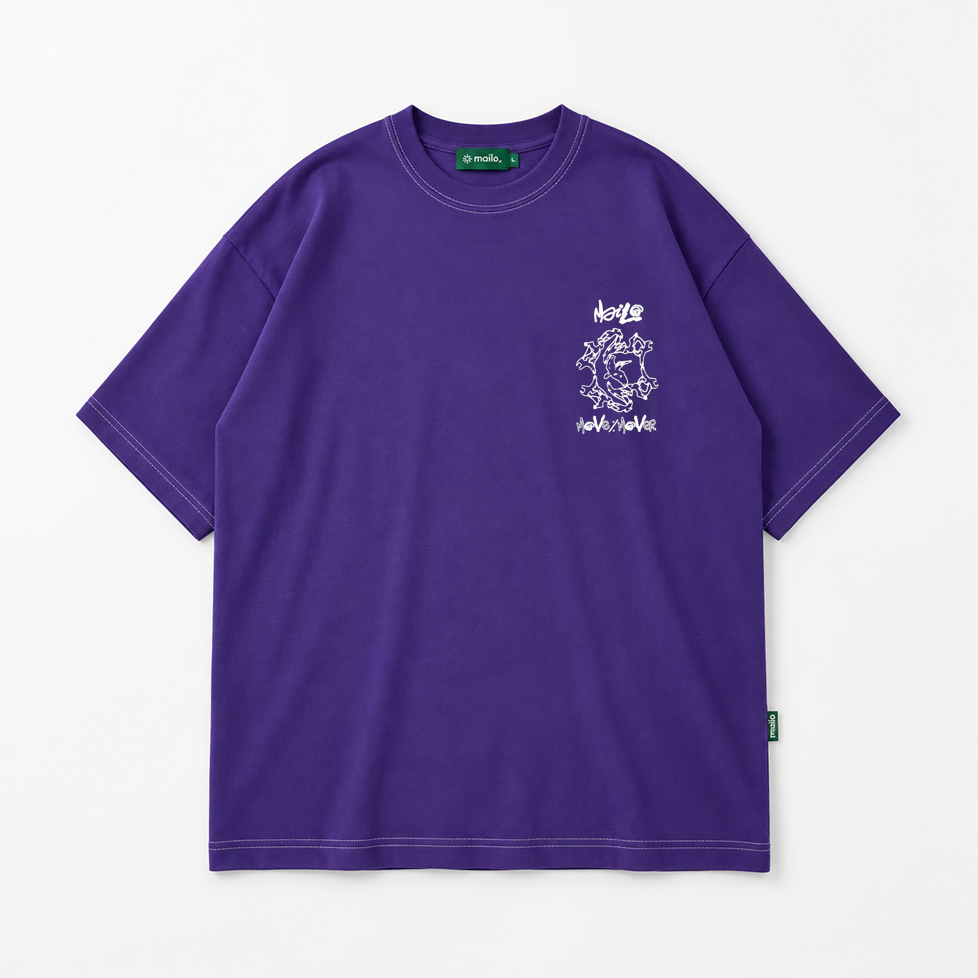 Mailo Pelican Tees - Purple